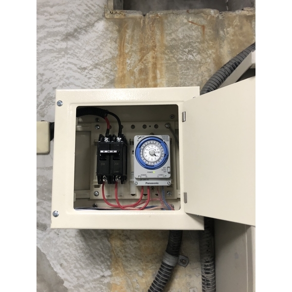 上市公司台泥 花蓮和平發電廠 管道間排風機向上型-全方位工程行