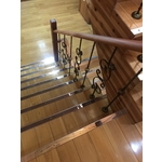 藝術鍛鐵扶手 - 揚匠扶手地板