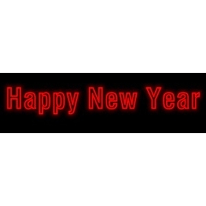 LED新年快樂燈-金昕土木包工業
