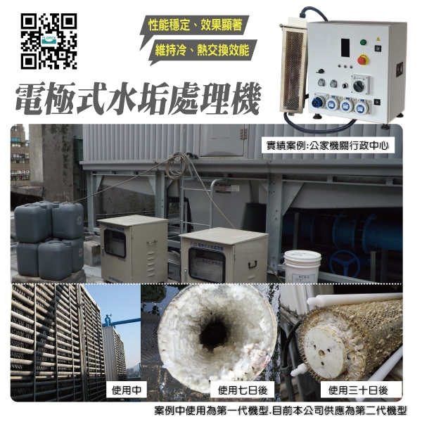 電極式水垢處理機│實績案例:公家機關行政中心-盛和股份有限公司