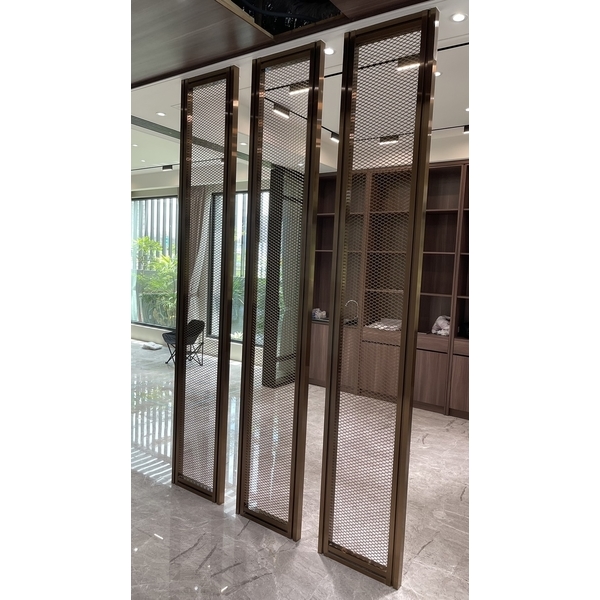 鍍鈦造型屏風-元發金屬工程行