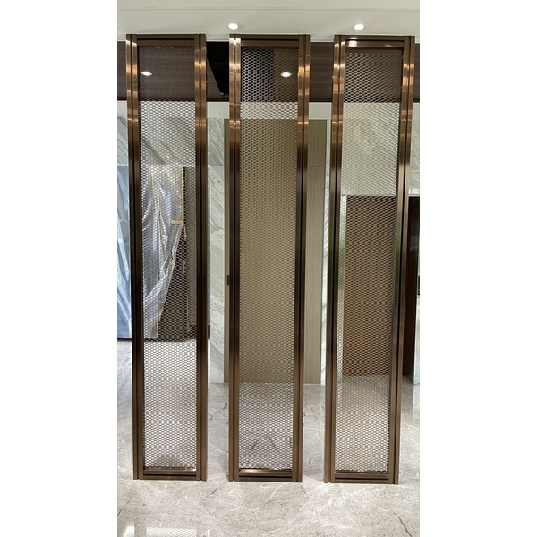 鍍鈦造型屏風-元發金屬工程行