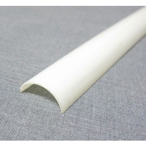 ABS塑膠異型押出-半圓包覆條-利美實業股份有限公司