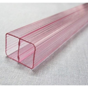 PC塑膠異型押出-包裝管(雙)-利美實業股份有限公司