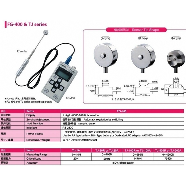 壓力計FG-400