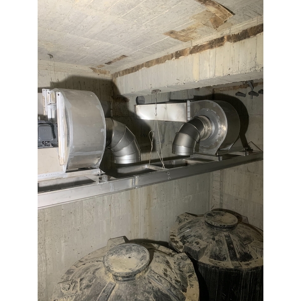 冷風送風設備（有機蔬菜園X蘭花園 ）