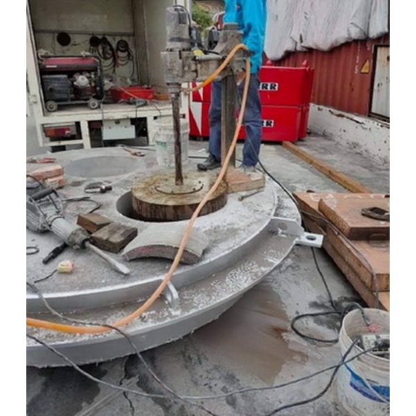 高雄前鎮鍋爐蓋鑽孔工程 高雄前鎮鍋爐蓋鑽孔工程