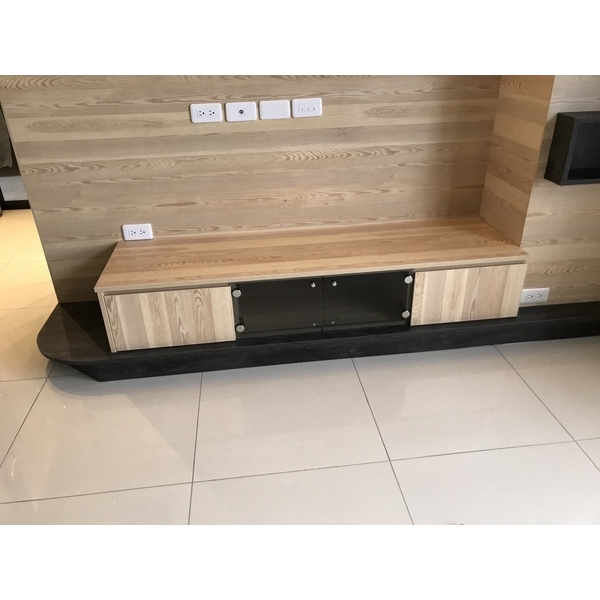 小宅電視櫃－綠裝修-樺岑室內裝修有限公司