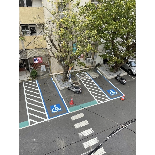 身心障礙者停車位劃線-上寶工程有限公司