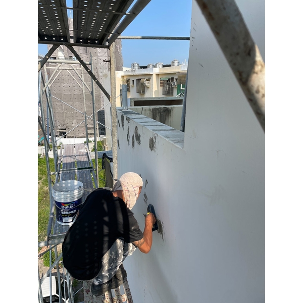 外牆防水披土-和鑫鋼鋁企業社