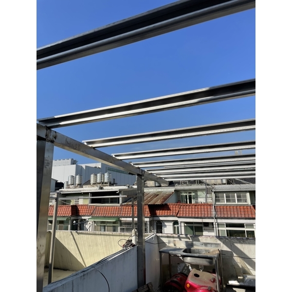 頂樓不銹鋼鐵皮加蓋工程-和鑫鋼鋁企業社
