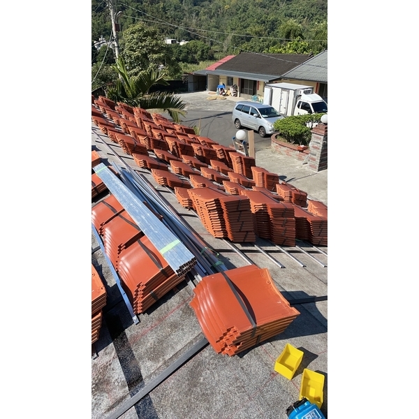 琉璃瓦拆除與安裝新瓦-和鑫鋼鋁企業社