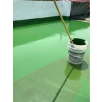 頂樓地面PU防水施作 - 鎮寬油漆工程