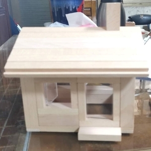 單位積木房屋造型-珔陞木器工廠