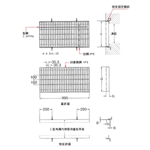 TGS型 一般用側溝蓋-全盛鋼鐵製品廠有限公司
