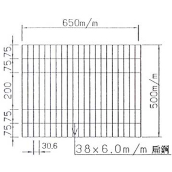 雙扁鋼鍍鋅格柵板-全盛鋼鐵製品廠有限公司