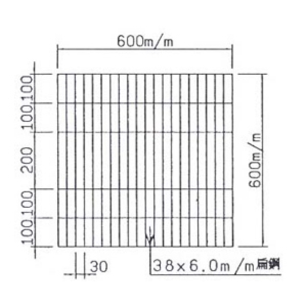 雙扁鋼鍍鋅格柵板-全盛鋼鐵製品廠有限公司