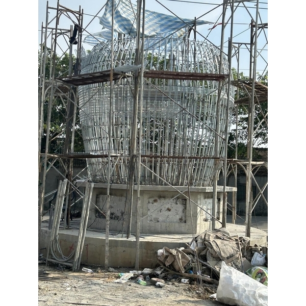 鋼網牆製金爐