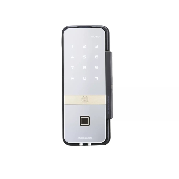 耶魯YDG413A-玻璃門專用電子輔助鎖