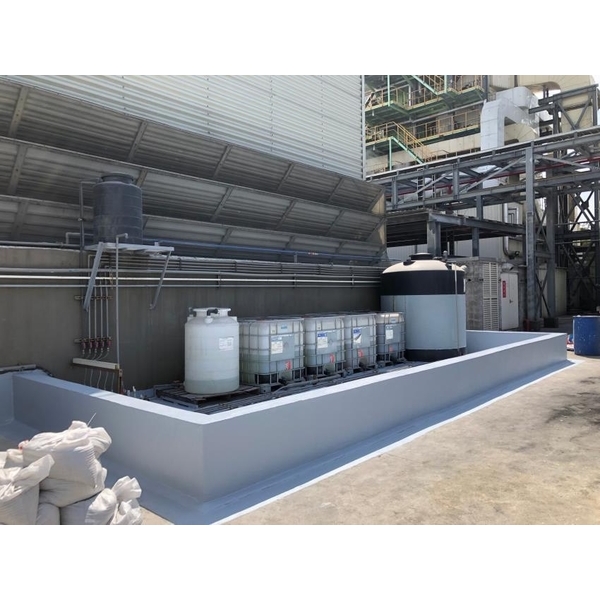 防溢堤興建及防水漆工程 防溢堤興建及防水漆工程
