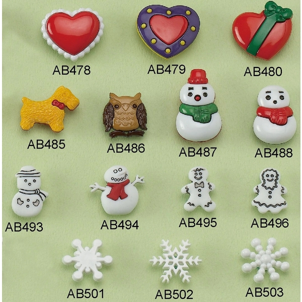 兒童鈕釦 AB430～AB503-芷伃有限公司