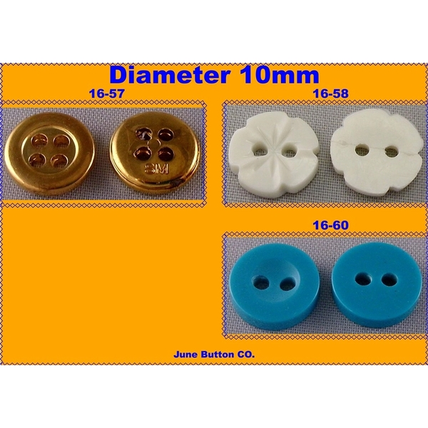 波麗鈕釦10mm-芷伃有限公司