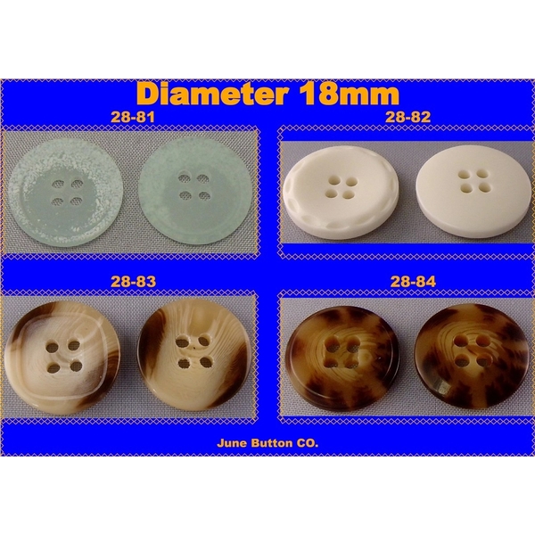 波麗直徑18mm鈕釦