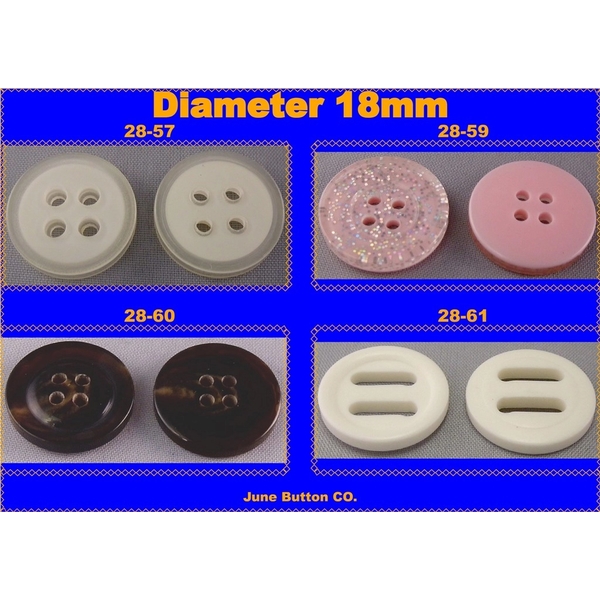 波麗直徑18mm鈕釦-芷伃有限公司