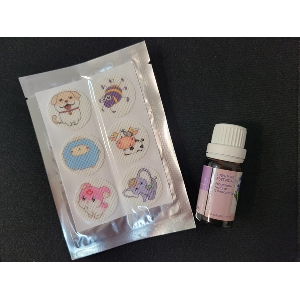 精油口罩貼