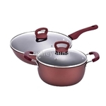 紅鑽(不沾)2入鍋具組30+24cm FR-7205-惠暘企業有限公司