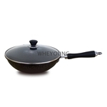 【弗南希諾】黑鑽麥飯石(不沾)炒鍋32cm FR-7530-惠暘企業有限公司