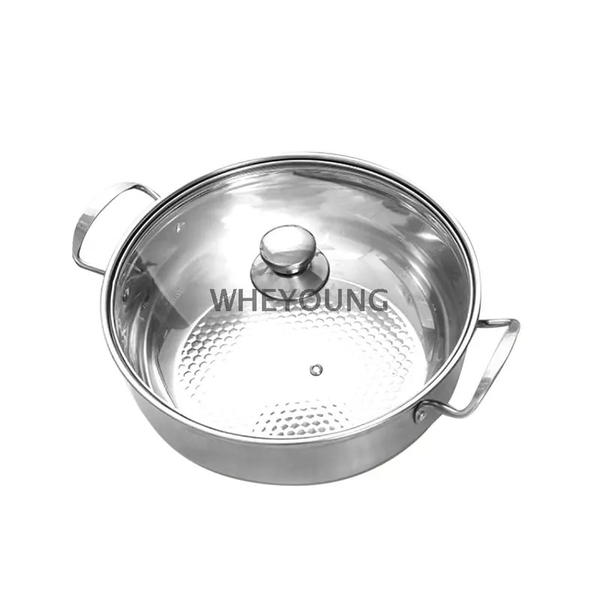 【弗南希諾】304不銹鋼湯鍋(複底)30cm FR-7531