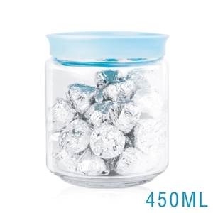 玻璃儲物罐 450ml HM-3569-惠暘企業有限公司