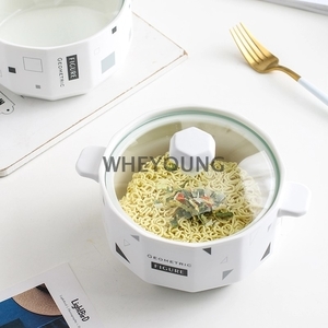 簡約幾何湯碗1000ml HM-3608-惠暘企業有限公司