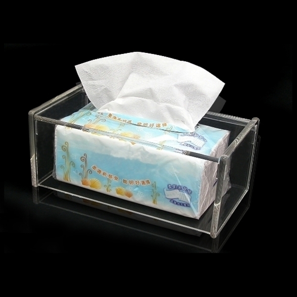 壓克力一般抽取式衛生紙盒-明鏡實業社