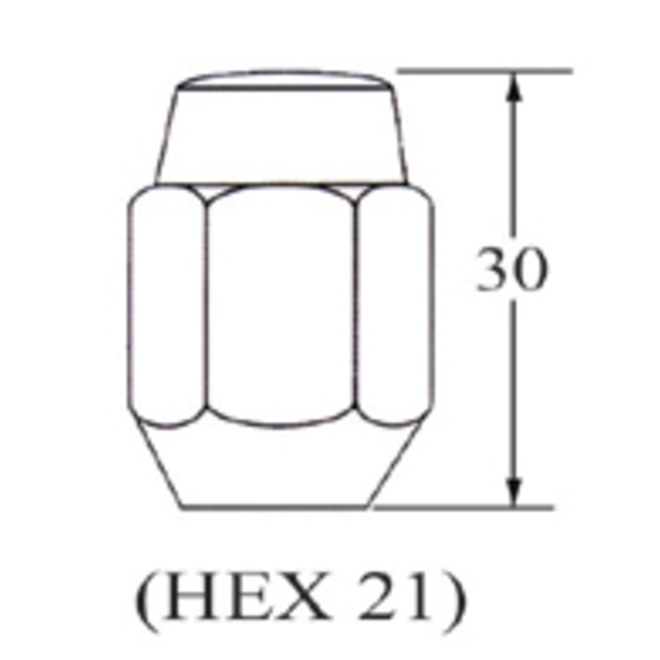 車輪螺帽Wheel Nut (1pc)