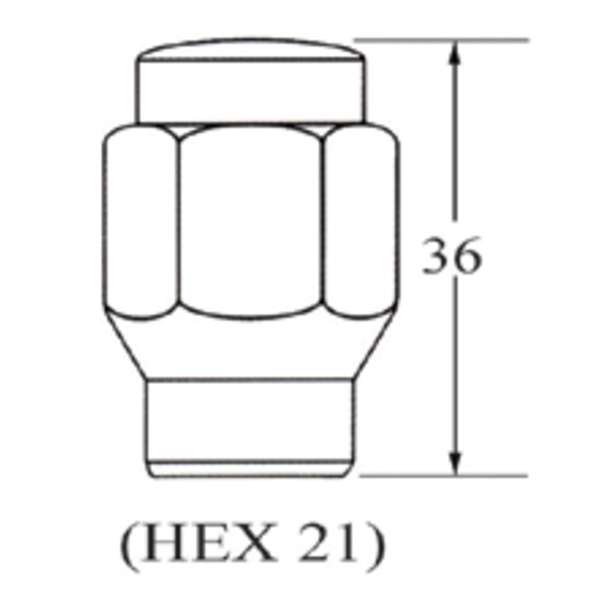 車輪螺帽Seat Lug Nut (1pc)