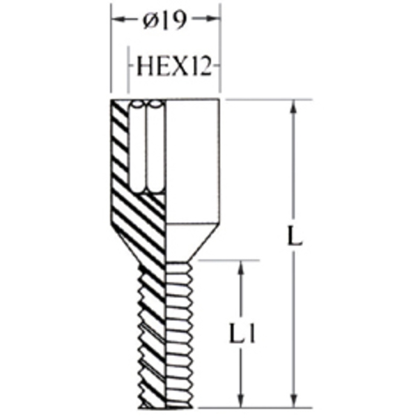 車輪螺帽Inner Hex Bolt