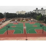 室外PU藍球場