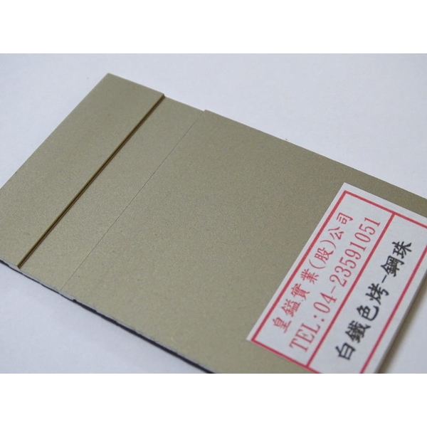 陽極-高光電著塗裝-白鐵色烤-鋼珠
