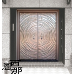 西恩那-銅雕隔音玄關門-藍鯨國際科技股份有限公司