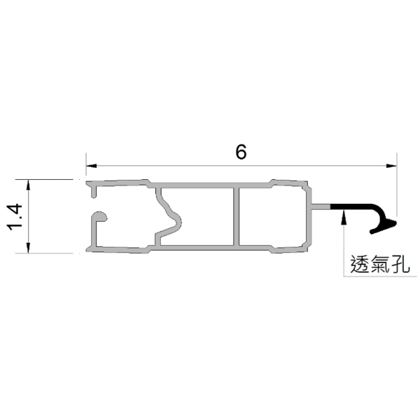 堅美型鋁合金捲門片-鴻慶企業社
