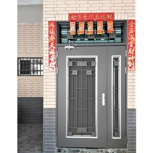 日式烤漆防盜門-鴻慶企業社