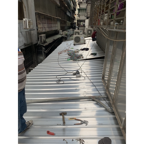 屋頂換新-啟陽鐵工廠