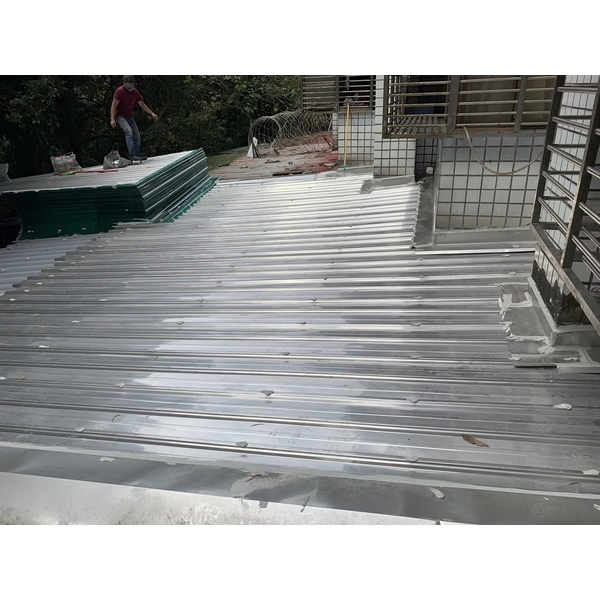 屋頂換新-啟陽鐵工廠