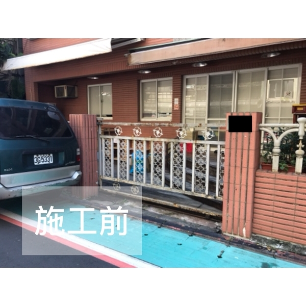 不鏽鋼造型烤漆門-啟陽鐵工廠