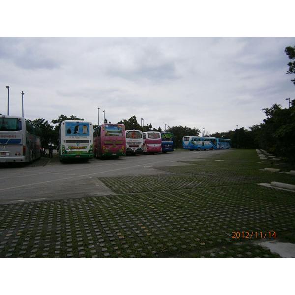 停車場植草磚08