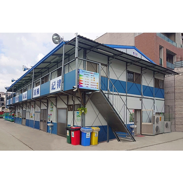雙層配色組合屋-鉑原企業有限公司