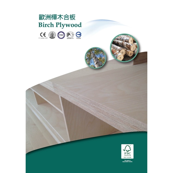 歐洲樺木合板－Birch Plywoo 規格型錄