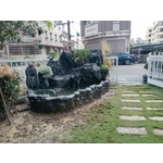 FRP假山水池